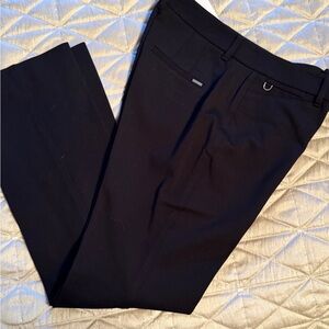 WHBM Ponte Slim Boot leg Black Pants
